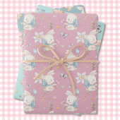 Baby Bunny Baby Shower 3 Geschenkpackung Geschenkpapier Set