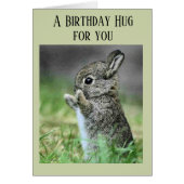 Baby Bunny Birthday Hug (Vorne)