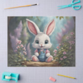 Baby Bunny Decoupage Seidenpapier (Basteln)