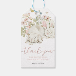 Baby Bunny Es ist eine Girl-Wildblume Geschenkanhänger