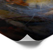 Baby Bunny Foto Print Poster (Ecke)