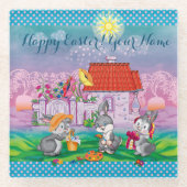 Baby Bunny Glasuntersetzer (Vorderseite)