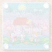 Baby Bunny Glasuntersetzer (Rückseite)