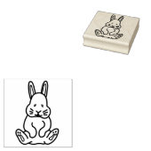 Baby Bunny Gummistempel (Stempel)