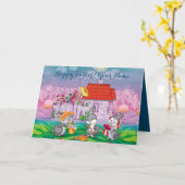 Baby Bunny Karte (Gelbe Blume)