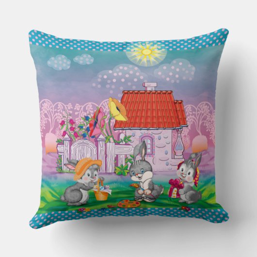 Baby Bunny Kissen (Rückseite)