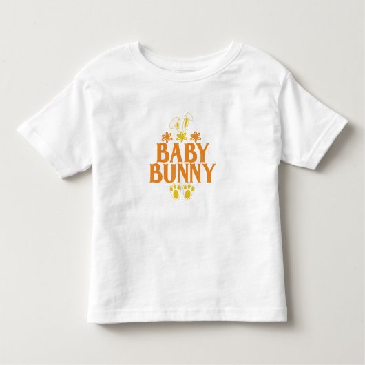 Baby Bunny Kleinkind T-shirt (Vorderseite)