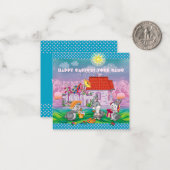 Baby Bunny Mitteilungskarte (Vorderseite/Rückseite Beispiel)