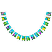 Baby Bunny Oaster HAPPY EASTER Wimpelkette (Alle)