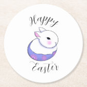 Baby Bunny Oaster Paper Untersetzer (Vorderseite)