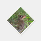 Baby Bunny Paper Napkin Serviette (Ecke)