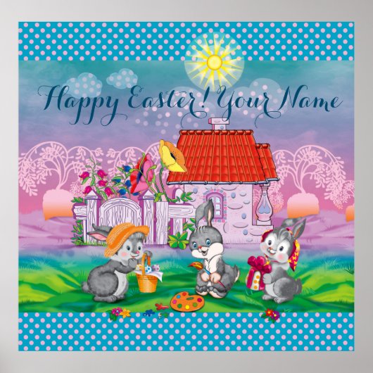 Baby Bunny Poster (Vorne)