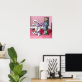 Baby Bunny Poster (Heimbüro)