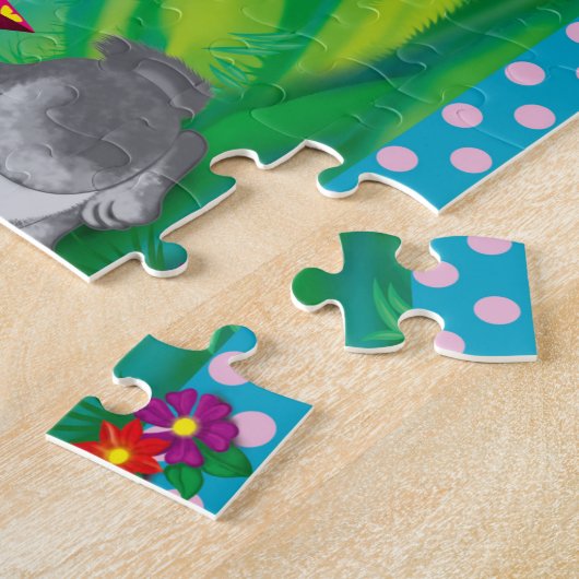 Baby Bunny Puzzle (Seite)