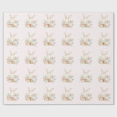 Baby Bunny Rabbit Baby Duschpapier Geschenkpapier (Flach)