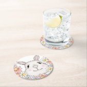 Baby Bunny Rabbit Paper Untersetzer (Vor Ort)