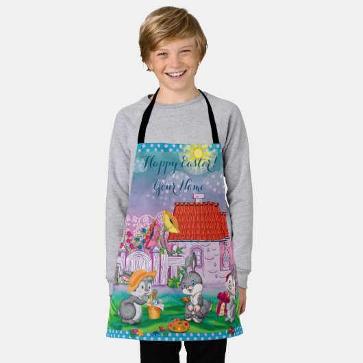 Baby Bunny Schürze (Getragen)