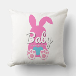 Baby Bunny Throw Kissen - Niedliches FamilyThrow K