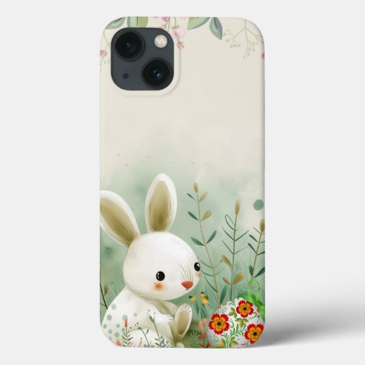 BABY BUNNY UND EASTER EGG Case-Mate iPhone HÜLLE (Rückseite)
