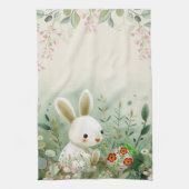 BABY BUNNY UND EASTER EGG GESCHIRRTUCH (Vertikal)
