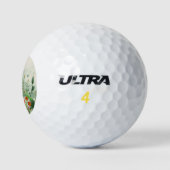 BABY BUNNY UND EASTER EGG GOLFBALL (Logo)