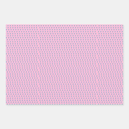 Baby Bunny Wrapping Paper Flat Sheet Set 3 Geschenkpapier Set (Vorderseite 2)