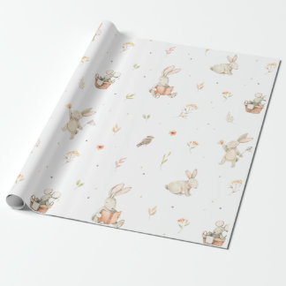 Baby Bunny Wrapping Paper Geschenkpapier