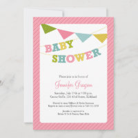 Baby Bunting Baby Shower Einladung
