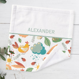 Baby burp cloth farm, shoulder cloth waschlappen