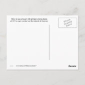 Baby Burp Postkarte (Rückseite)