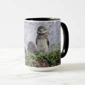 Baby Burrowing Owl Tasse (VorderseiteRechts)
