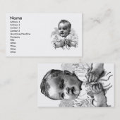 Baby Business Card Visitenkarte (Vorne/Hinten)