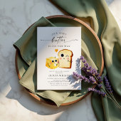 Baby Butter Yellow Baby Dusche Einladung