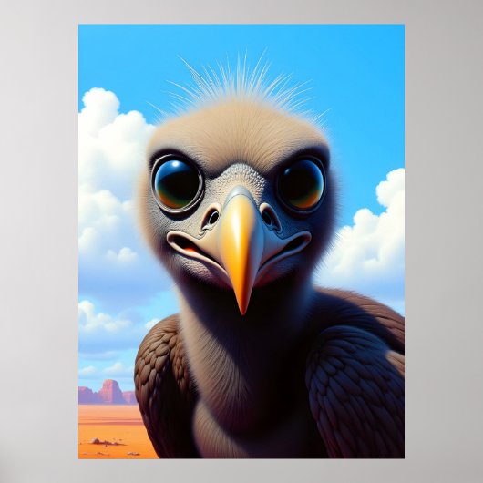 Baby Buzzard Poster (Vorne)