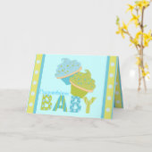 Baby Cakes Karte (Gelbe Blume)
