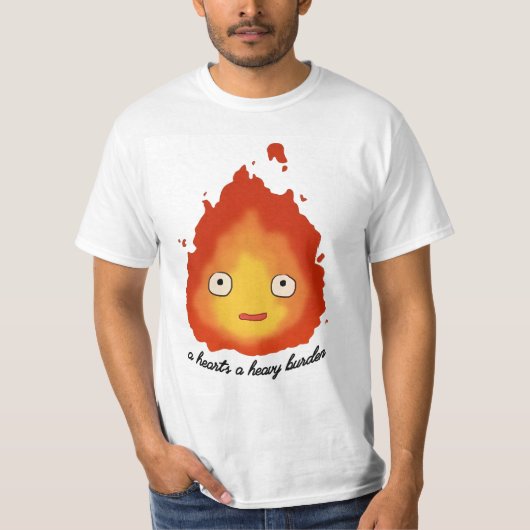 Baby Calcifer art T-Shirt (Vorderseite)