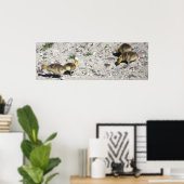 Baby Canada Geese Poster (Heimbüro)
