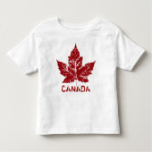 Baby Canada T - Shirt Retro Kleinkind Souvenir Shi (Vorderseite)
