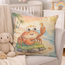 Baby Cancer Zodiac Nursery Kids Kissen