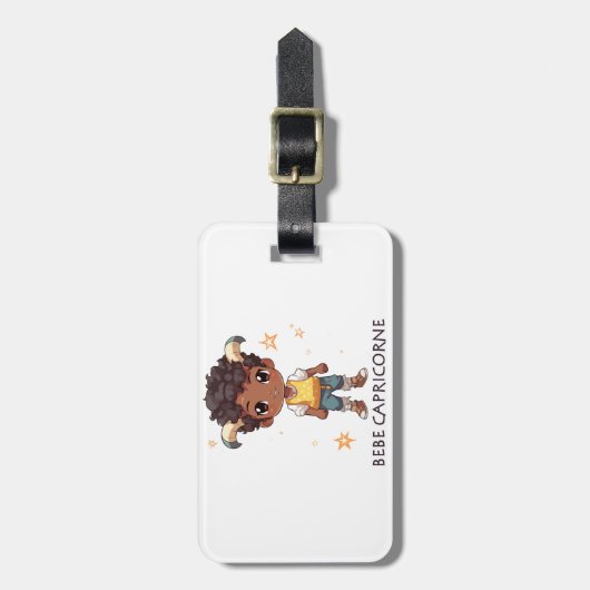 Baby Capricorne 4 Gepäckanhänger (Vorderseite vertikal)