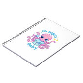 Baby carnet Octopus Baby  Notizblock (Linke Seite)