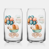 Baby Carriage Soda Glass Dosenglas (Rückseite)