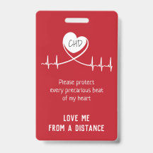 Baby Carsitz CHD Alert-Abzeichen