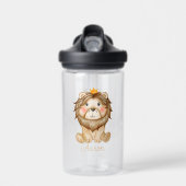 Baby Cartoon Lion Personalisiert Trinkflasche (Vorne)