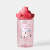 Baby Cartoon Piglet Personalisiert Trinkflasche (Rückseite)