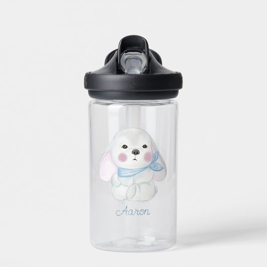 Baby Cartoon Rabbit Personalisiert Trinkflasche (Vorne)