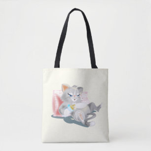 Baby Cat Funny Tote Bag - individuell anpassbar Tasche