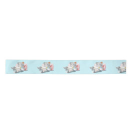 Baby Cat Ribbon - Ihre Farben - Text Satinband