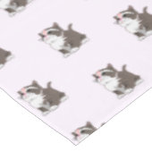 Baby Cat Tablecloth - Anpassbar Tischdecke (Schrägansicht)