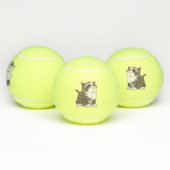 Baby Cat Tennis Balls Tennisbälle (Multi)